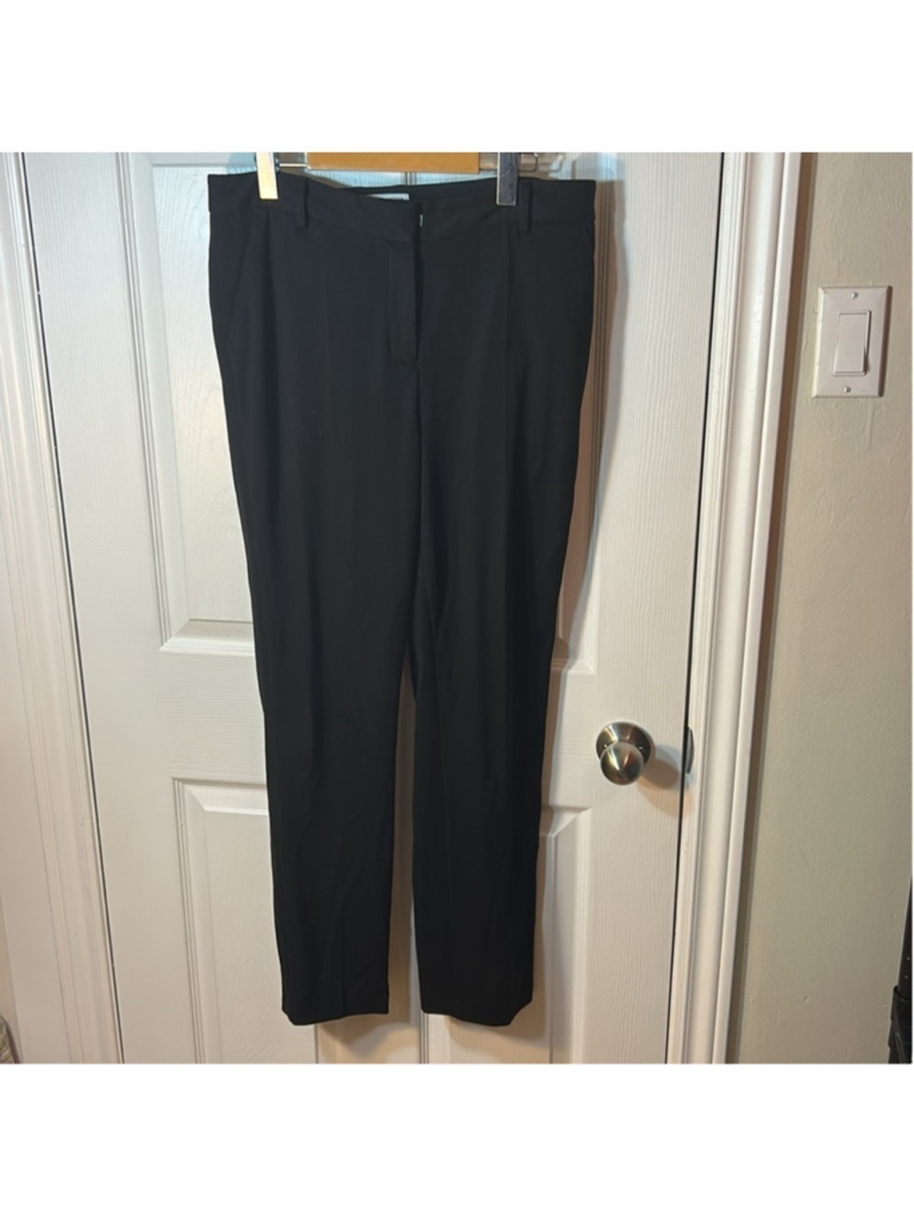 Tiger of Sweden Blossom S Black Trousers wool blend size 40/large scandi girl - Picture 2 of 9